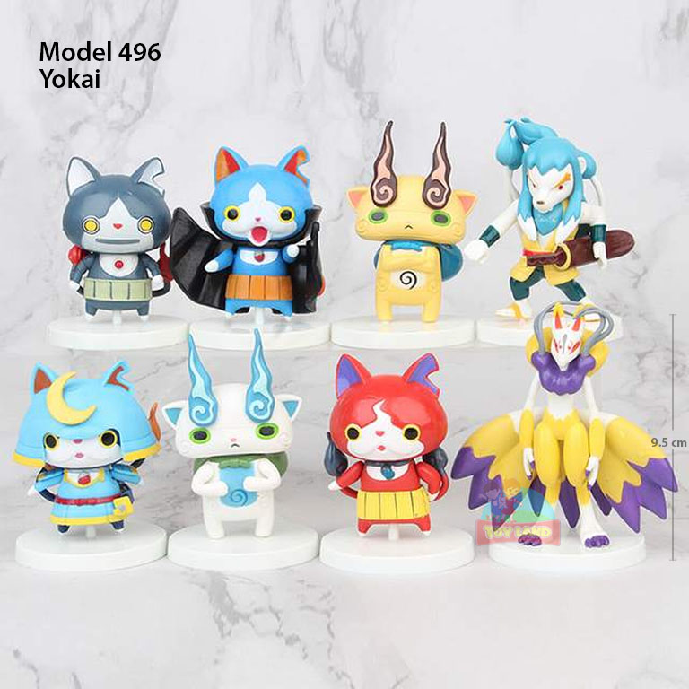 Action Figure Set - Model 496 : Yokai